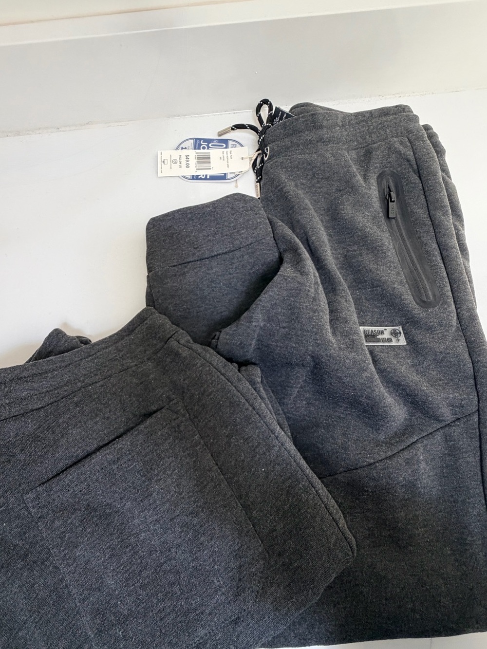Reason charcoal sweatshirt joggers